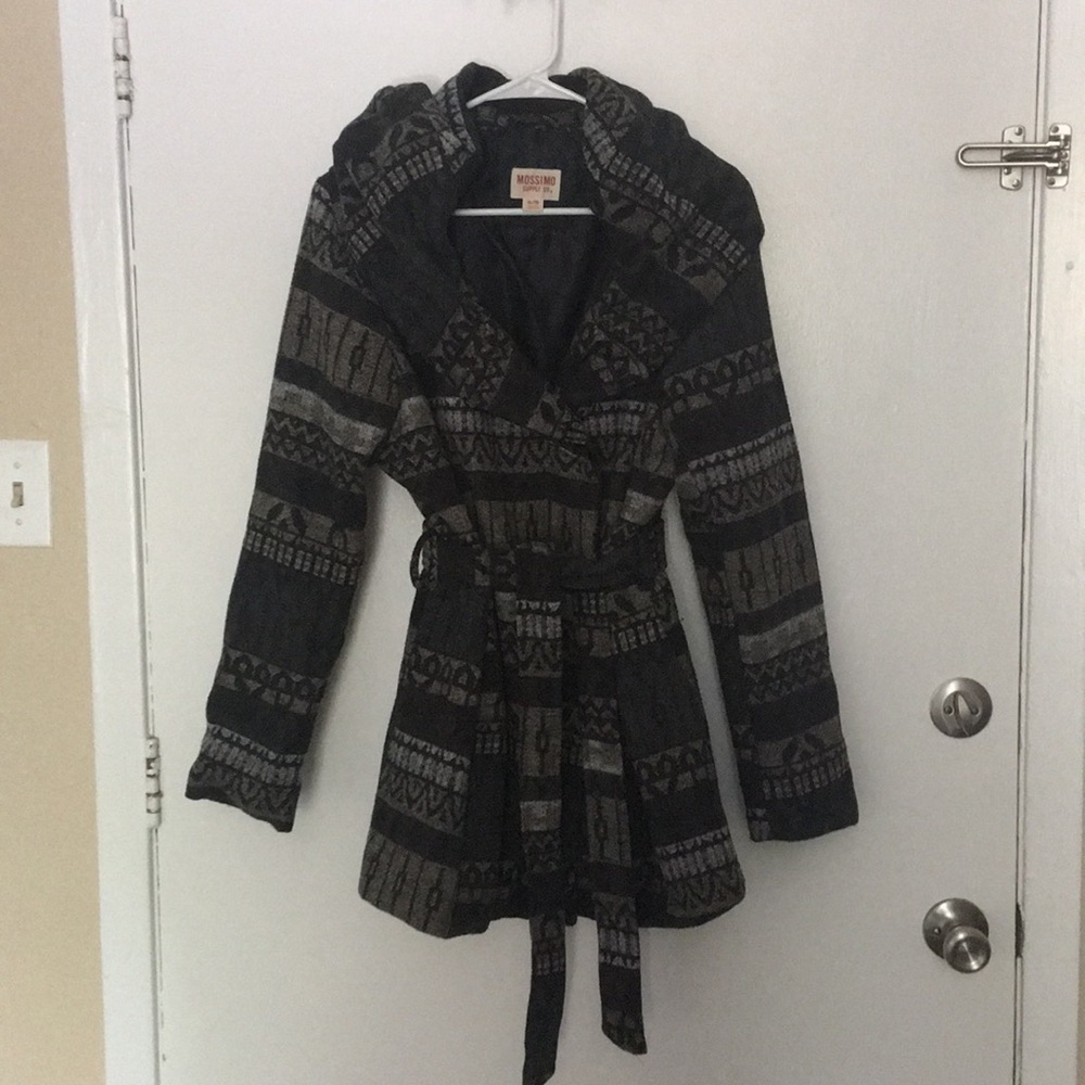 Pea Coat, Jacket, Hooded Winter Coat